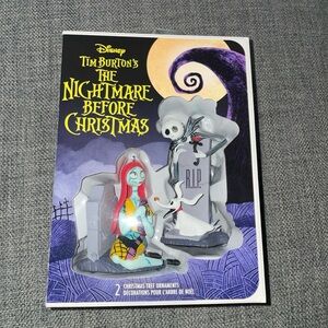 2024 Hallmark Disney Nightmare Before Christmas Jack Sally Zero Ornament Box Set
